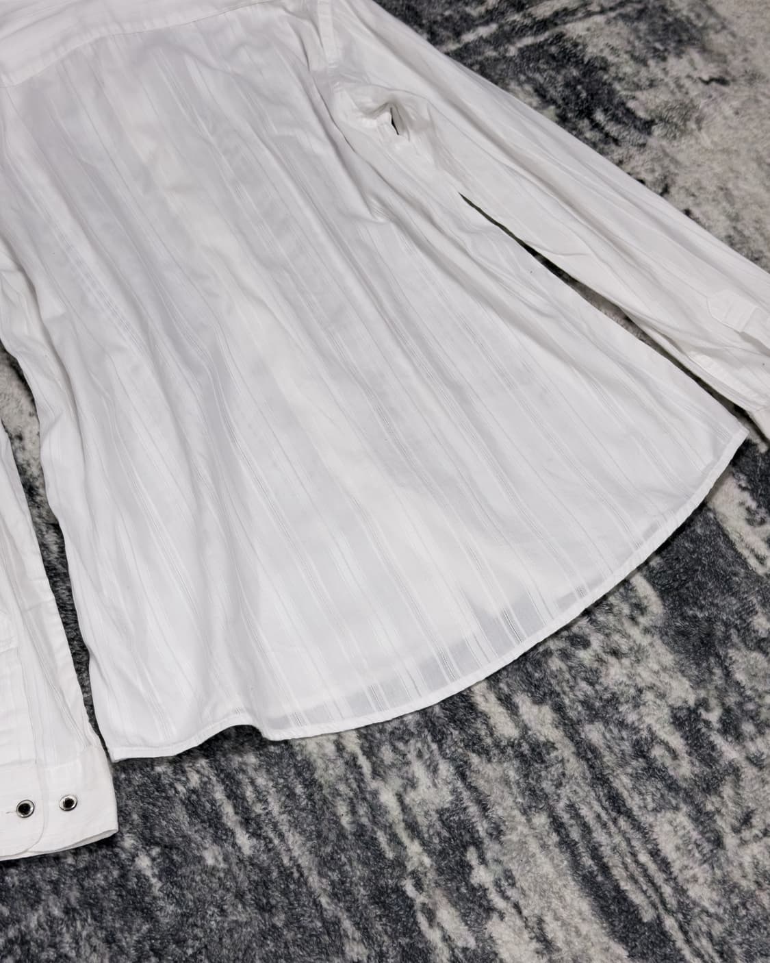 {UNKNOWN} Punk Graphic Striped Shirt  상품이미지8