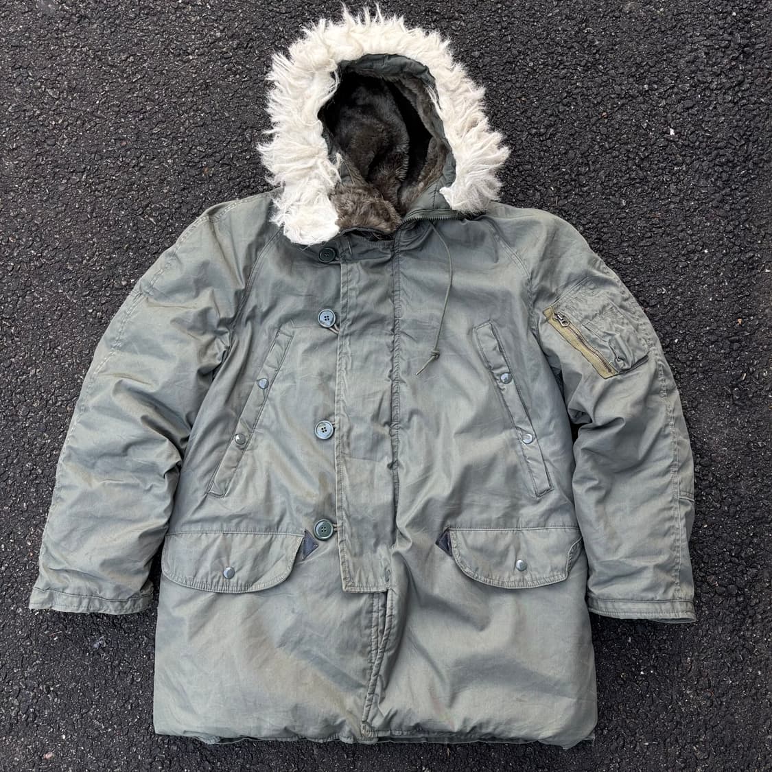 80년대 미군 n3b 콜드웨더 파카 상품이미지1