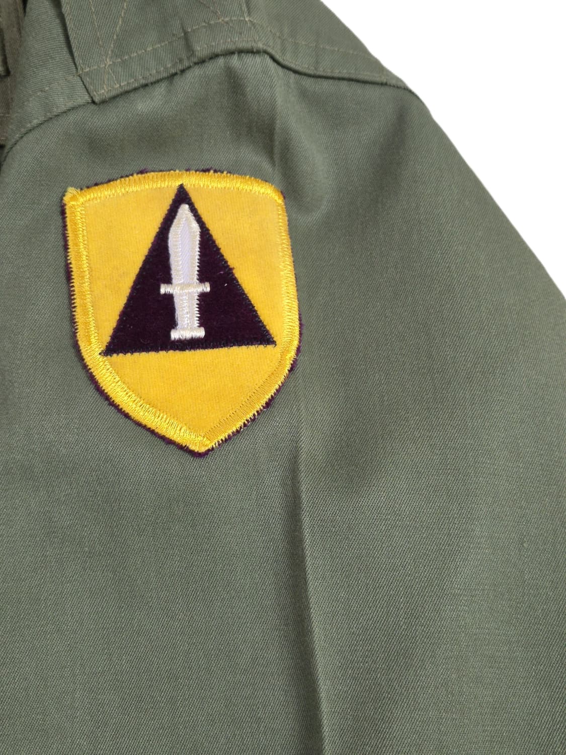 육군 구형 수방사 포병 대령 민무늬 전투복 상의 자켓 (S) 상품이미지6