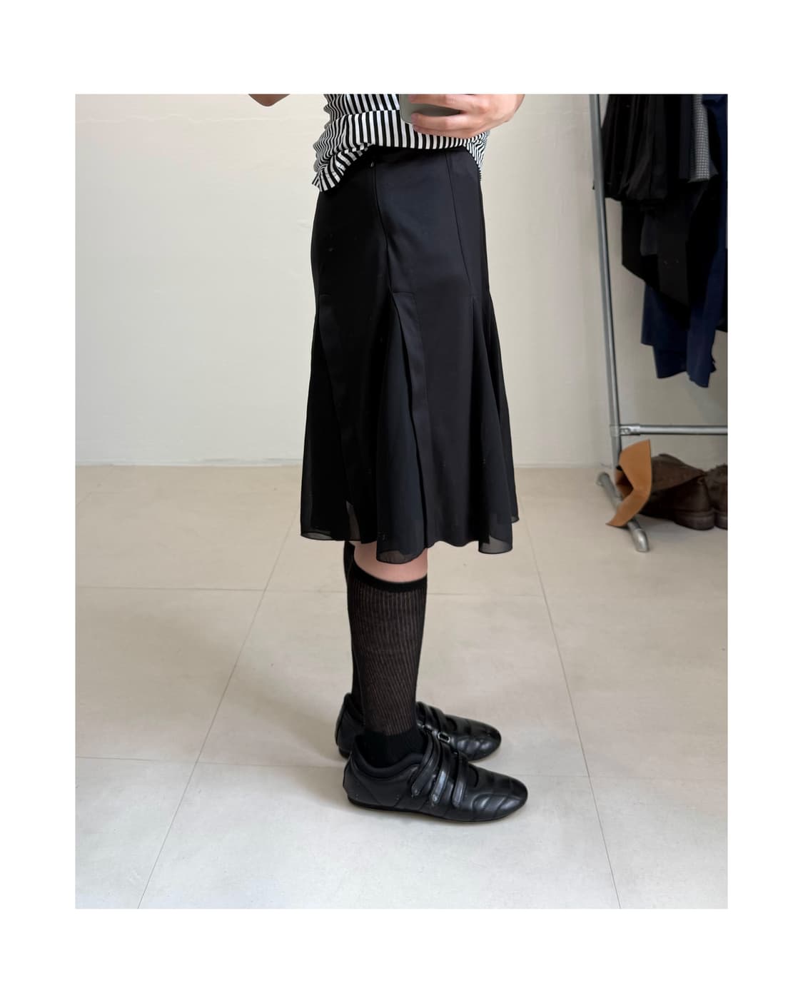 콤사이즘 미디 스커트 상품이미지2