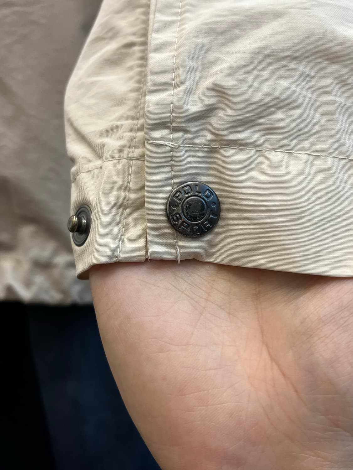 폴로 스포츠 코튼 나일론 집업 자켓 상품이미지7