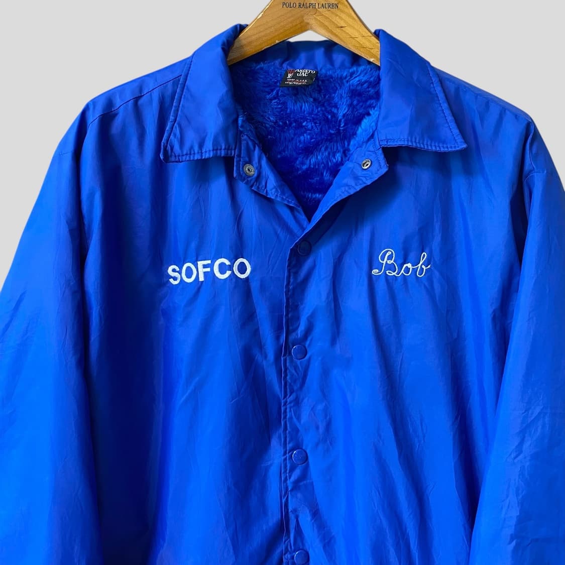 (XL)빈티지 ARISTO JAC 보아 코치자켓 USA 상품이미지2