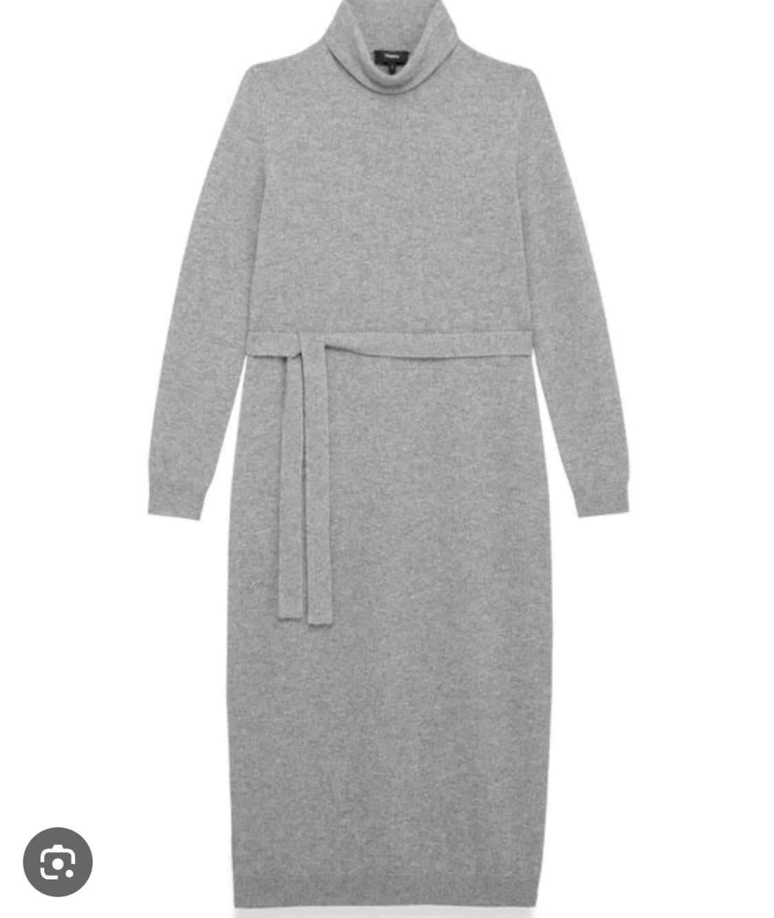 띠어리 Theory 벨티드 터틀넥 100 캐시미어  니트 원피스 P사이즈 상품이미지1