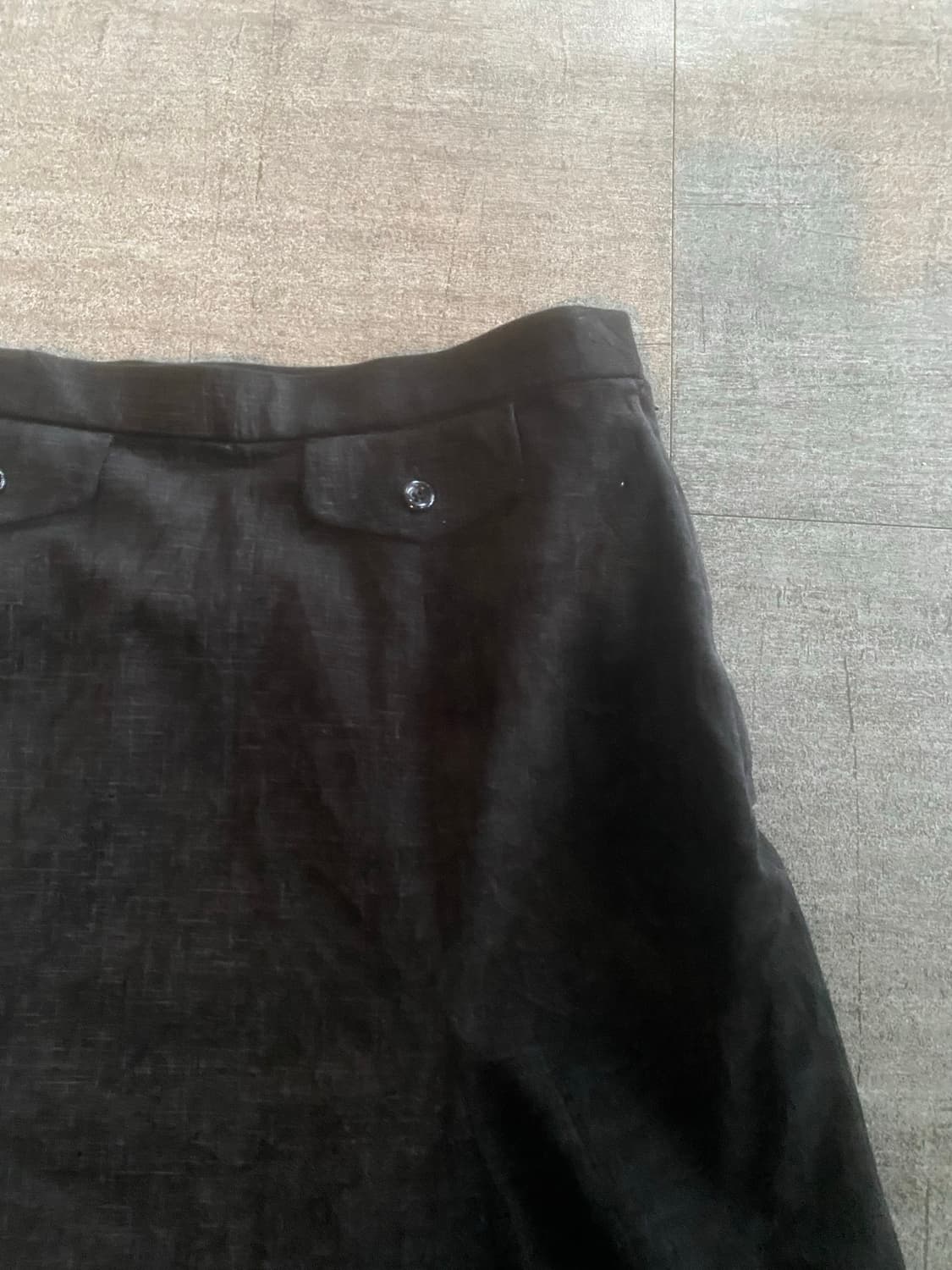 일본빈티지 Haveanicetrip 하구미모리걸바선생 보헤미안벨벳스커트 상품이미지2