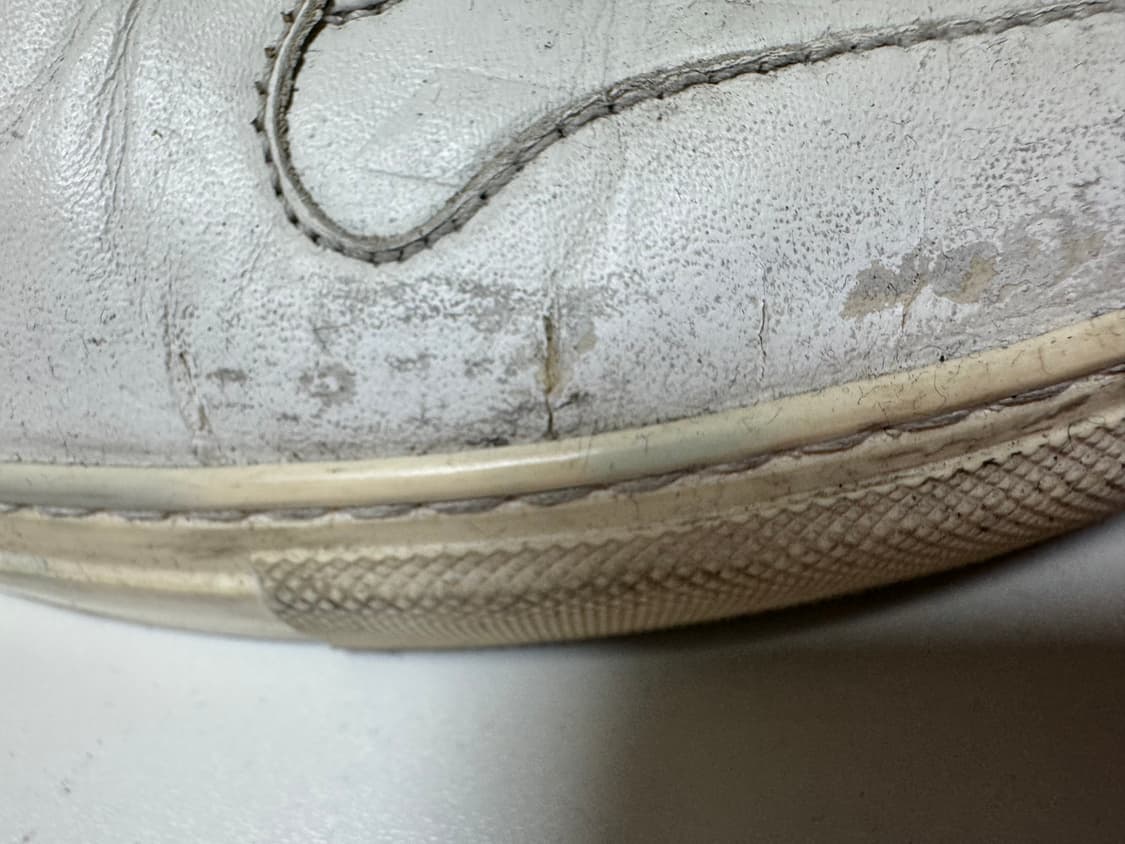 발렌시아가 모노크롬 화이트 레더 하이탑 280 상품이미지6