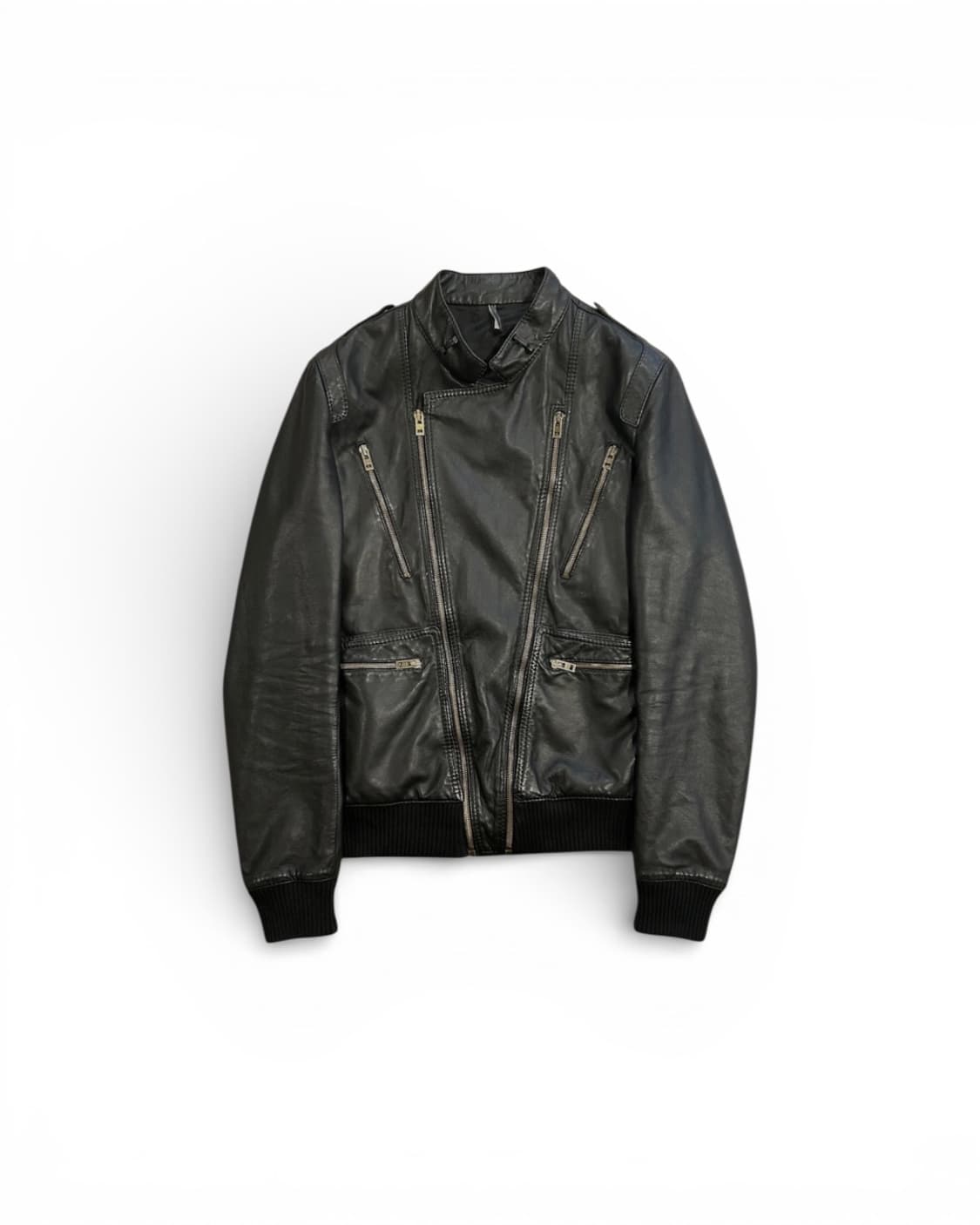 디올옴므 SS06 멀티집 램스킨 가죽 자켓 상품이미지2