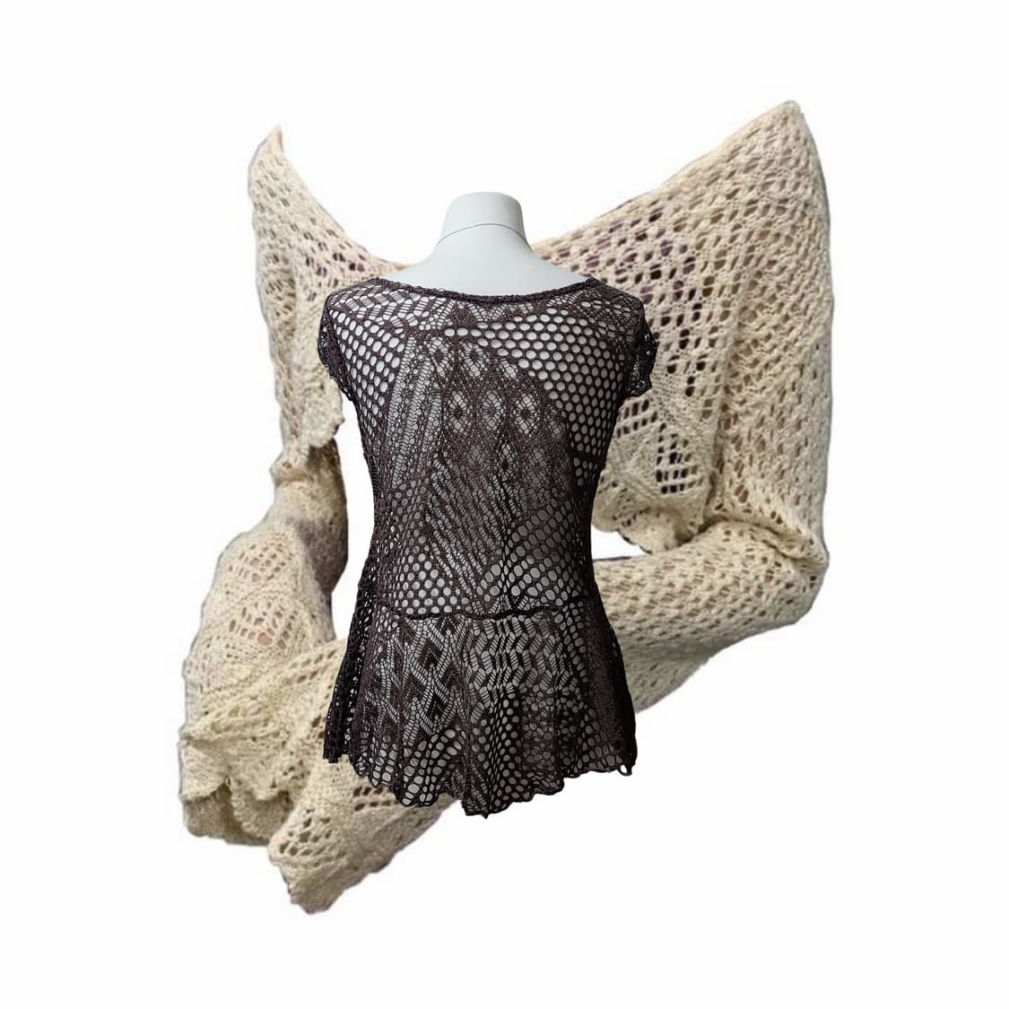 Vintage 04 grunge net top 상품이미지2