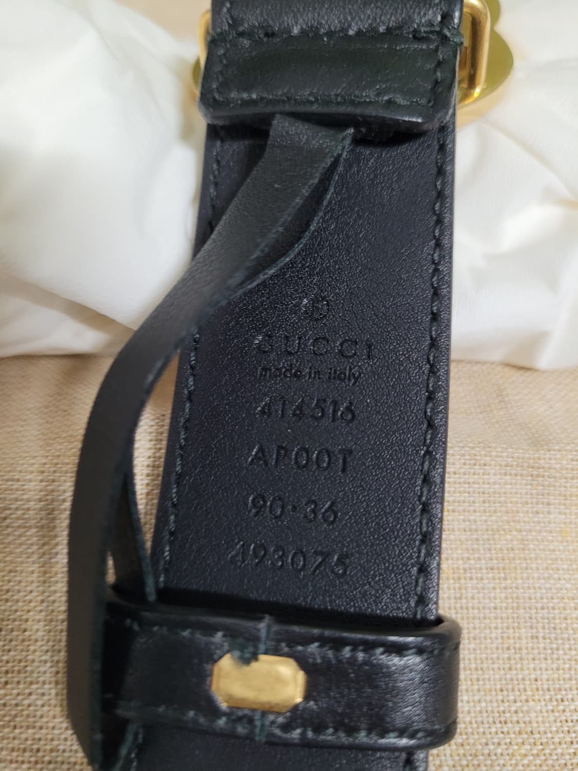 구찌 마몬트 GG 금장 벨트 상품이미지6