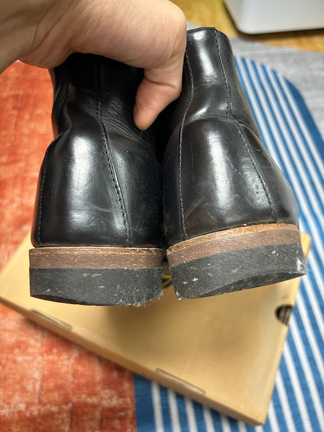 쏘로굿 x 빔스 홀스하이드 플레인토 260mm 상품이미지3