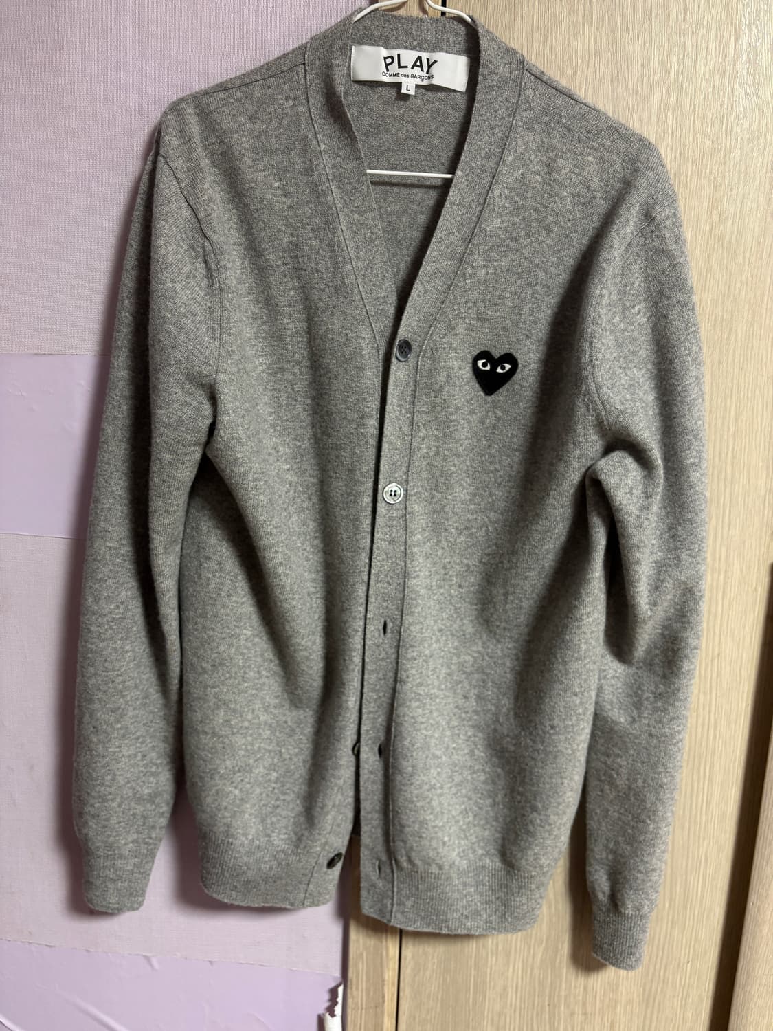 꼼데가르송 가디건L 상품이미지2