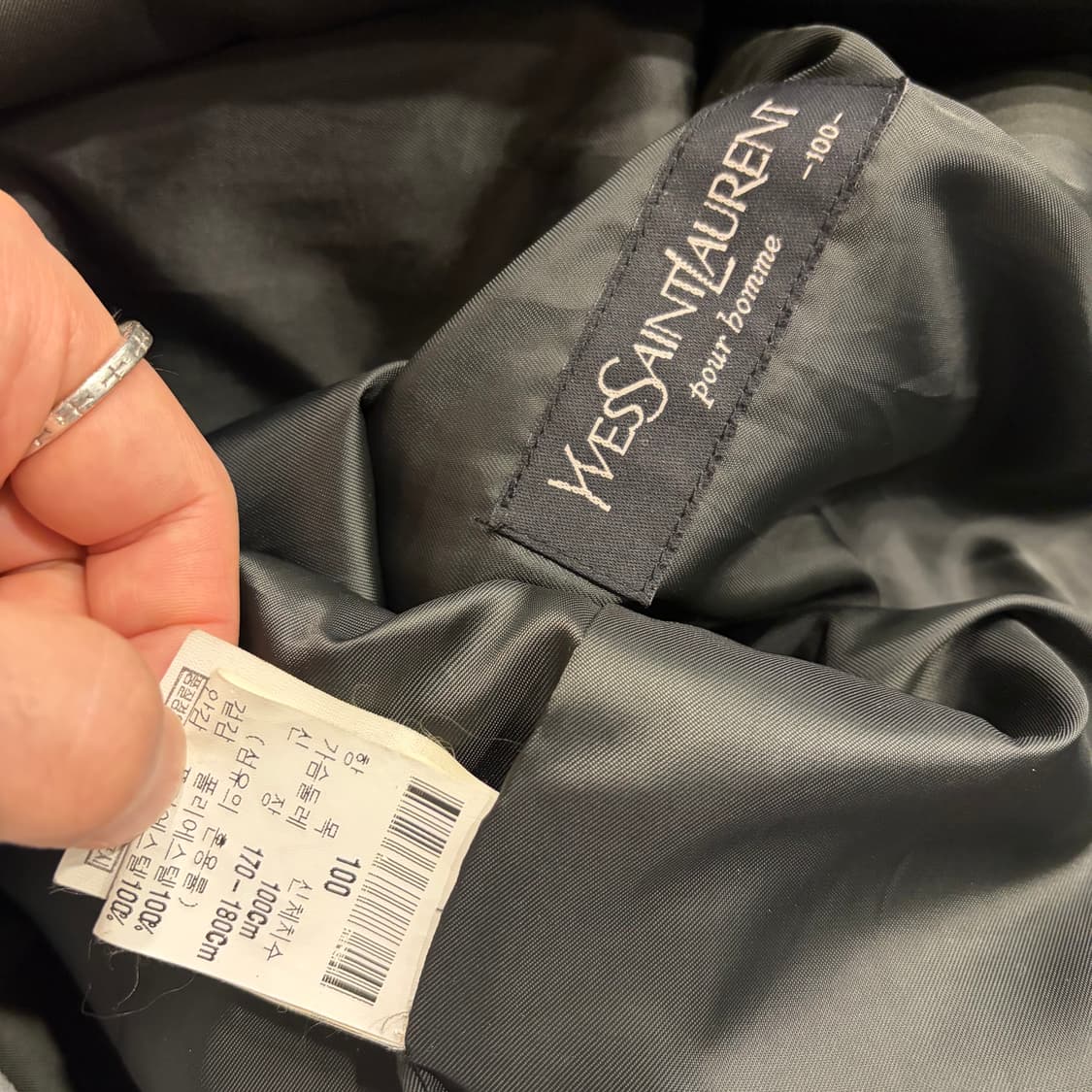 [100] 입생로랑 뿌르 옴므 폴리 자켓 B535 상품이미지7