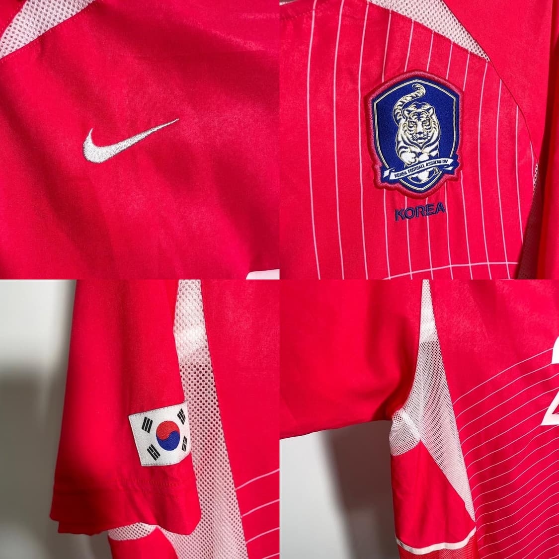 2002 월드컵 국가대표 박지성 선수용 홈 유니폼 상품이미지6