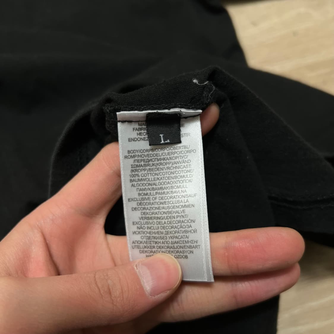 폴로 랄프로렌 스몰포니 반팔 티셔츠 [블랙] L/100 상품이미지6