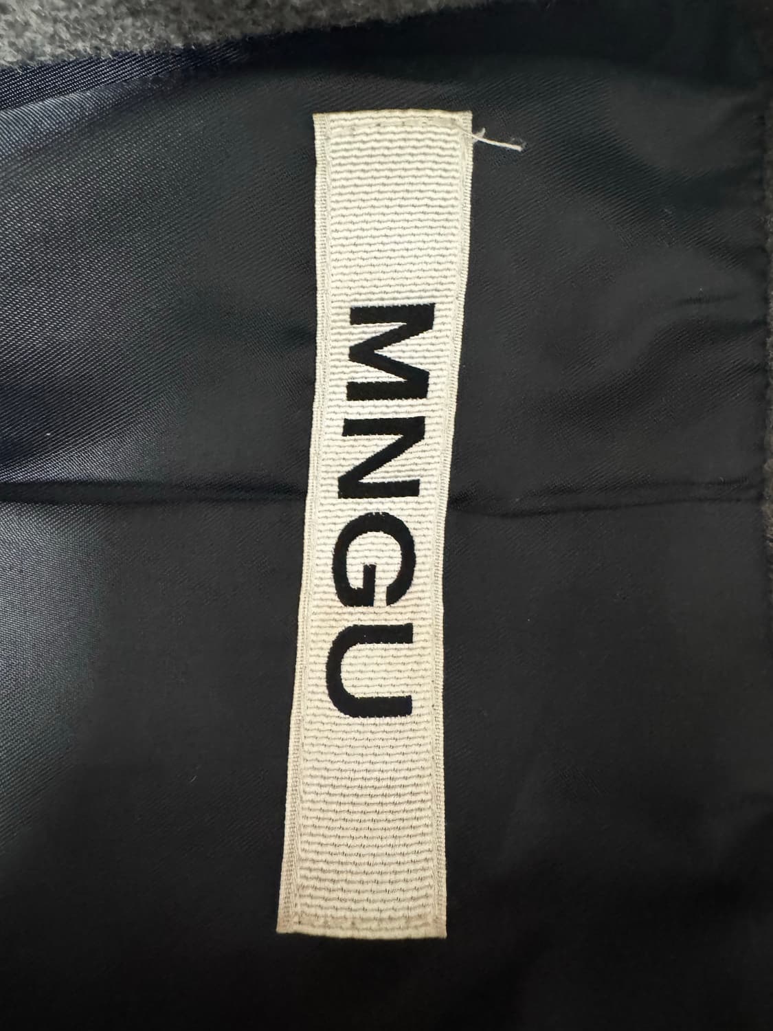 MNGU 남자 회색코트 상품이미지4