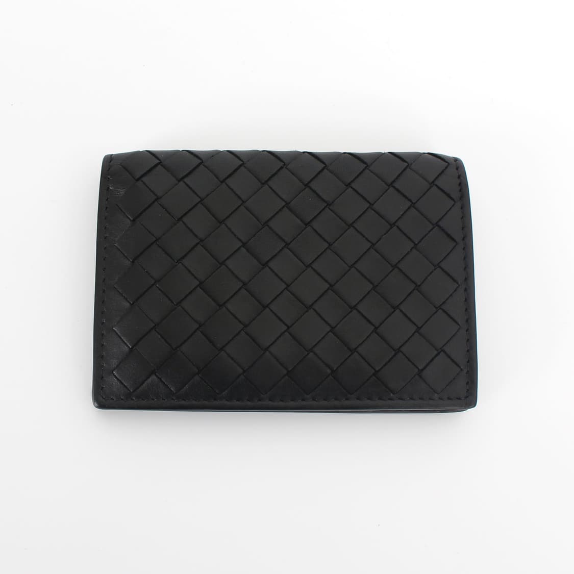 BOTTEGA VENETA 보테가 베네타 인트레치아토 블랙 카드 지갑  상품이미지1