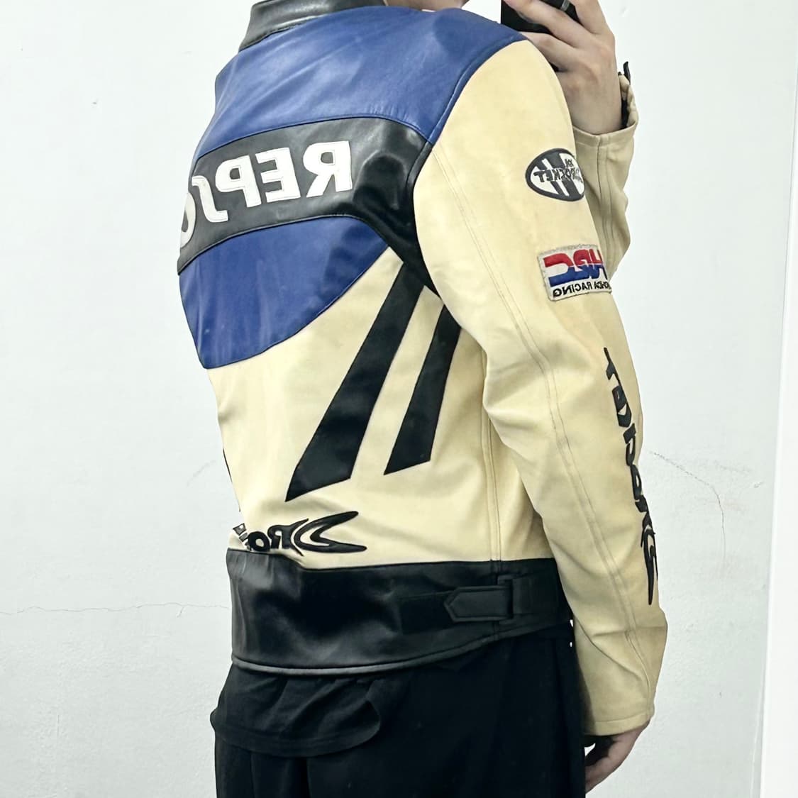 Joe Rocket Repsol 레더 레이싱 자켓 상품이미지3