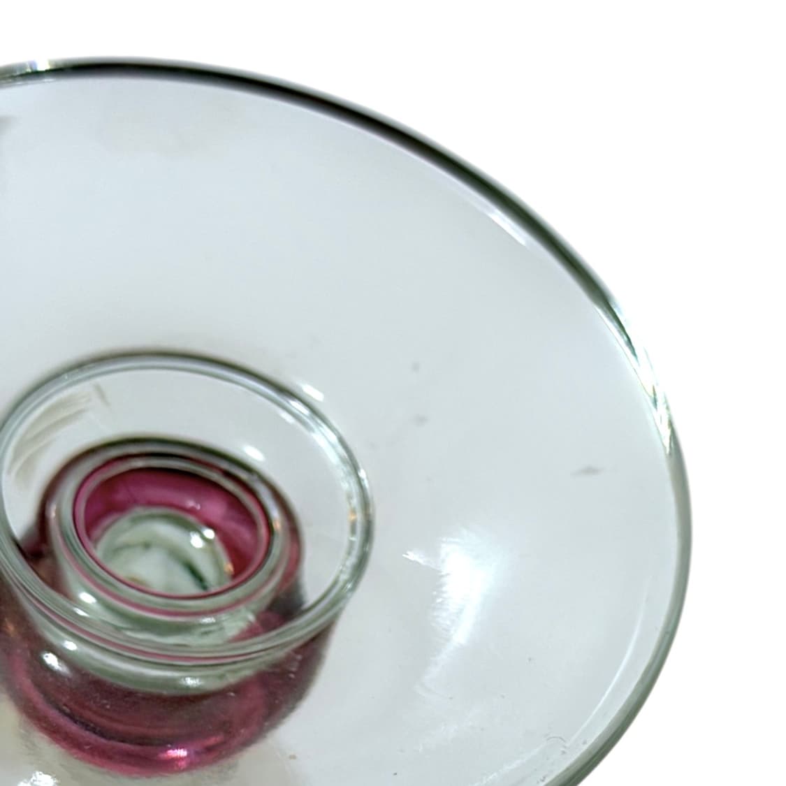 80s Royal Leerdam 루비 레드 스템 글라스  상품이미지8