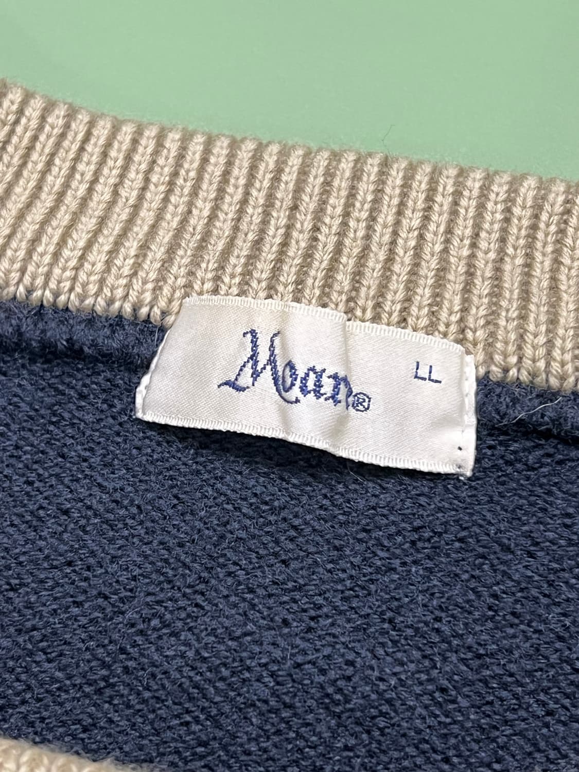 (F) Moare 빈티지 아메카지 케이블 울 니트 상품이미지4