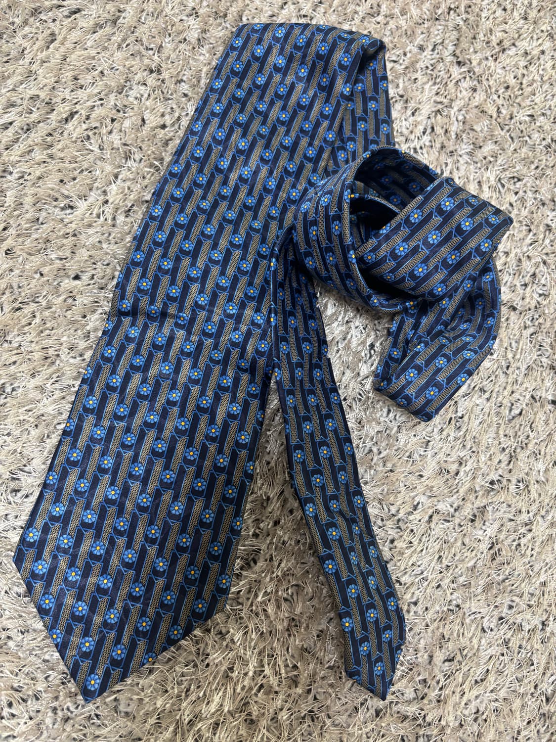 프랑스제 LANVIN 넥타이 실크 100프로 넥타이 상품이미지4