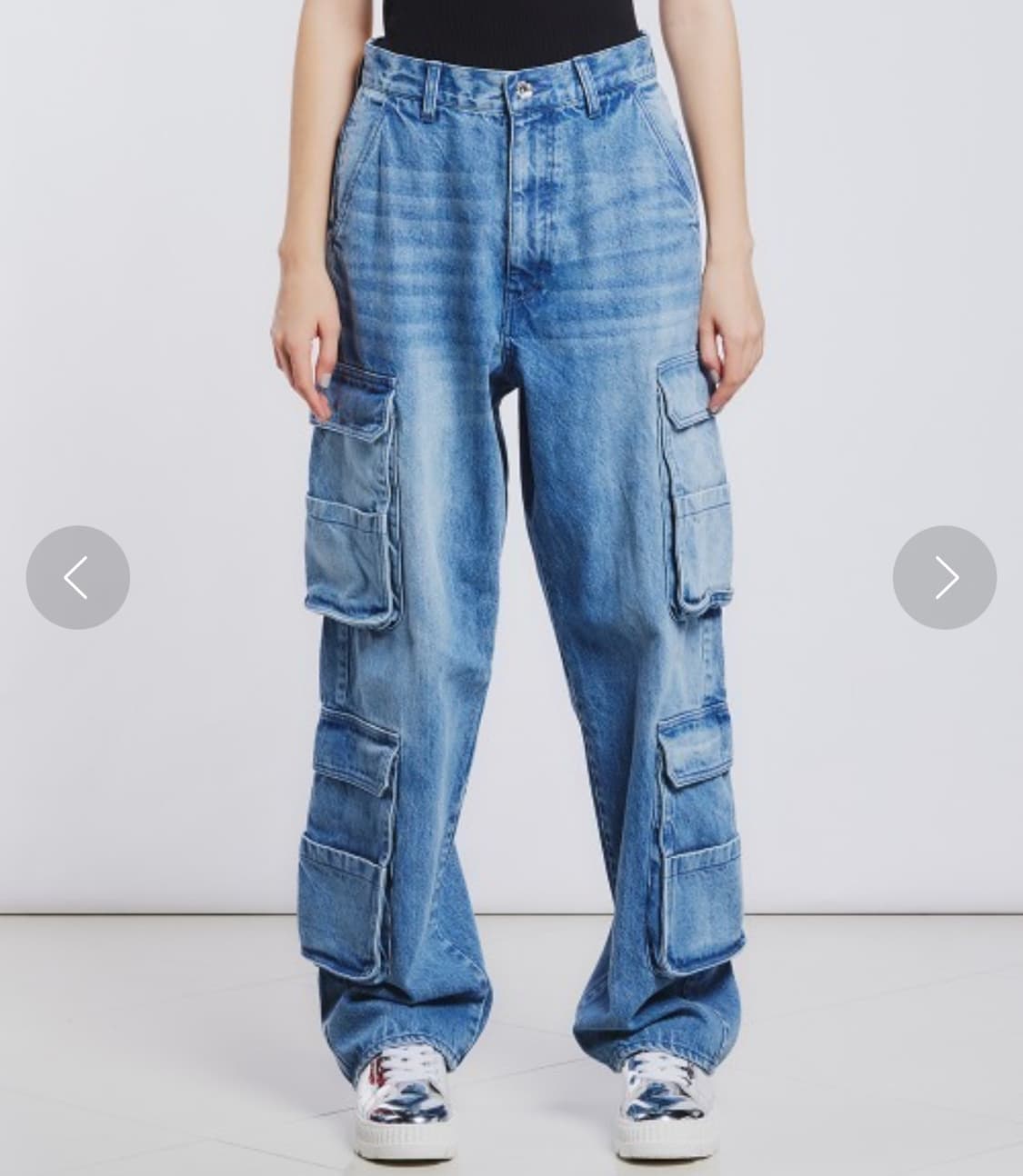 DOUBLE STANDARD CLOTHING 멀티포켓 데님 팬츠 상품이미지8