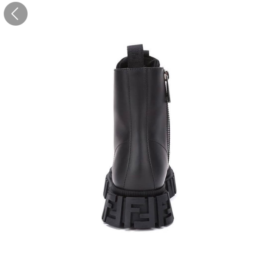 펜디 블랙 레이스업 워커 부츠 sz. 270 상품이미지4