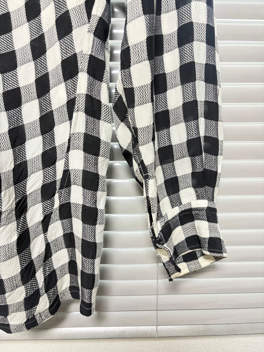 Tricot Comme des garcons check shirt 상품이미지6