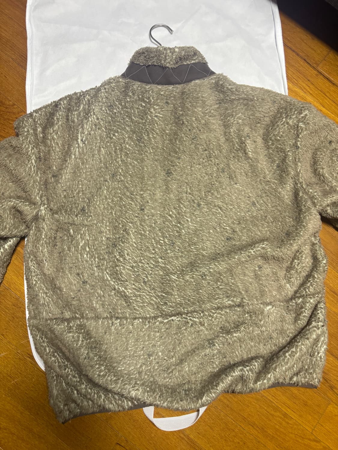 4) 폴리테루 셰르파 쉐르파 플리스 후리스 자켓 베이지 상품이미지3