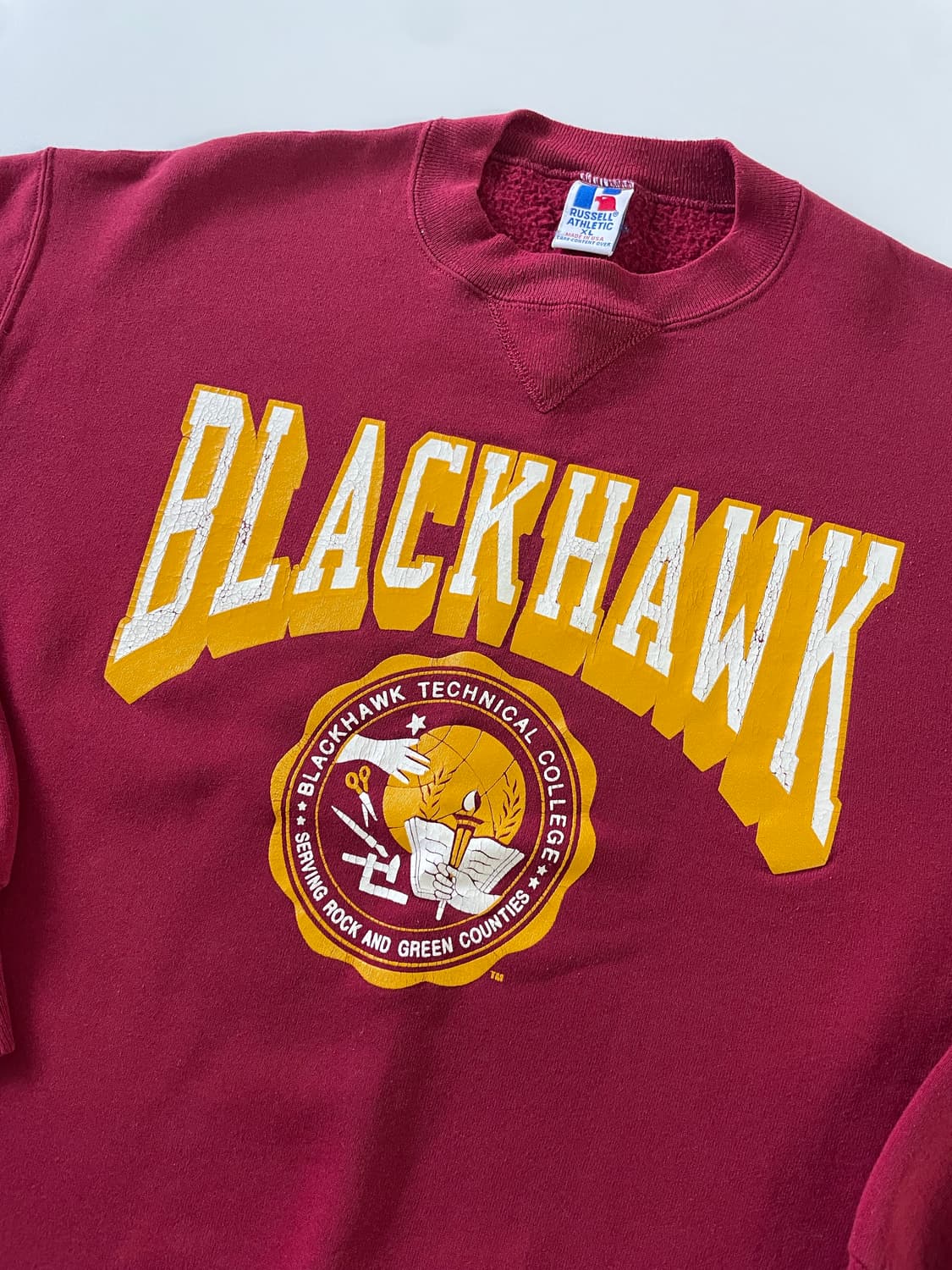 (XL) 러셀 Blackhawk Uni. 스웻셔츠 상품이미지2