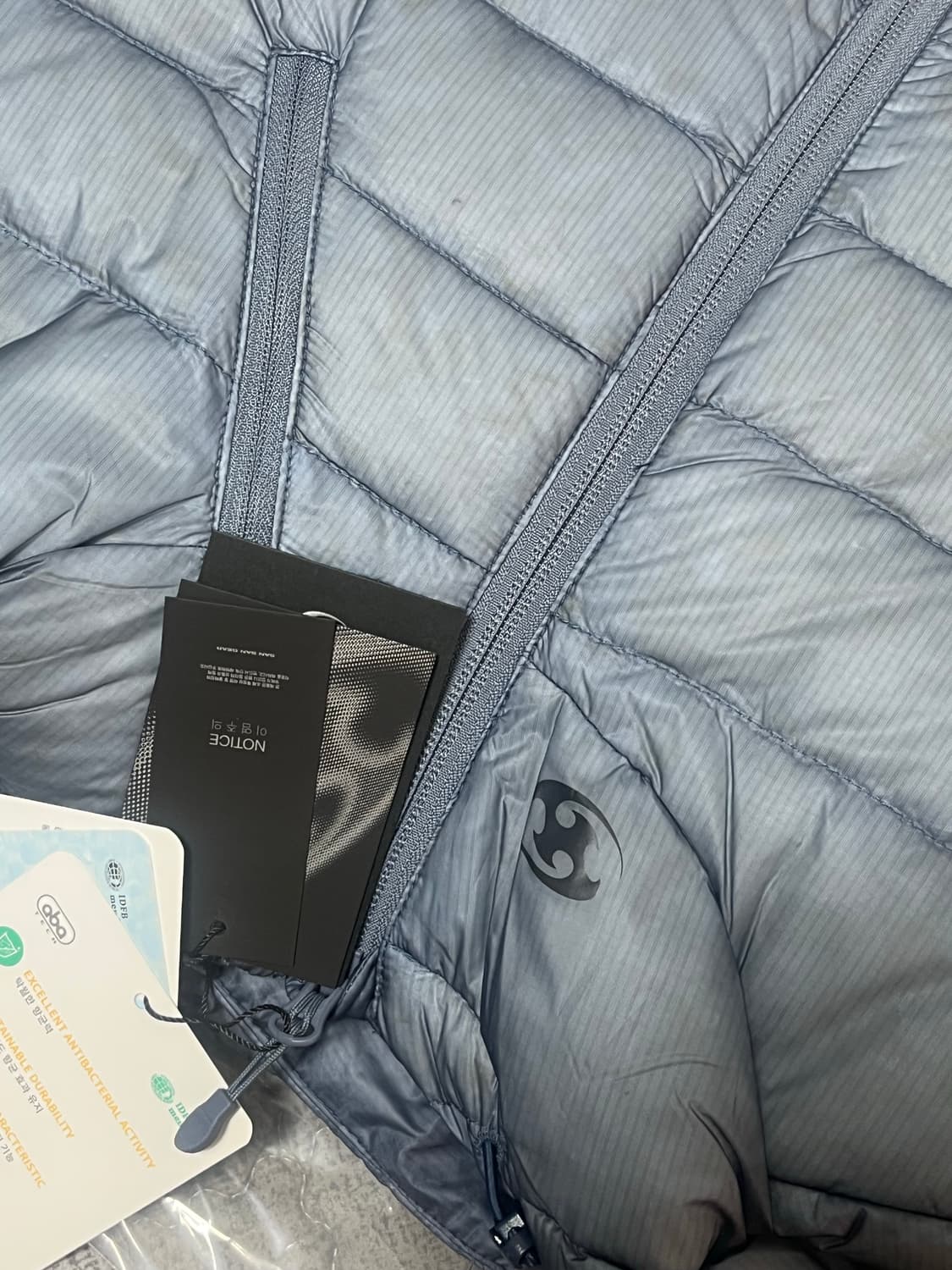 산산기어 서픽스 푸퍼 자켓 네이비 (새상품) 상품이미지5