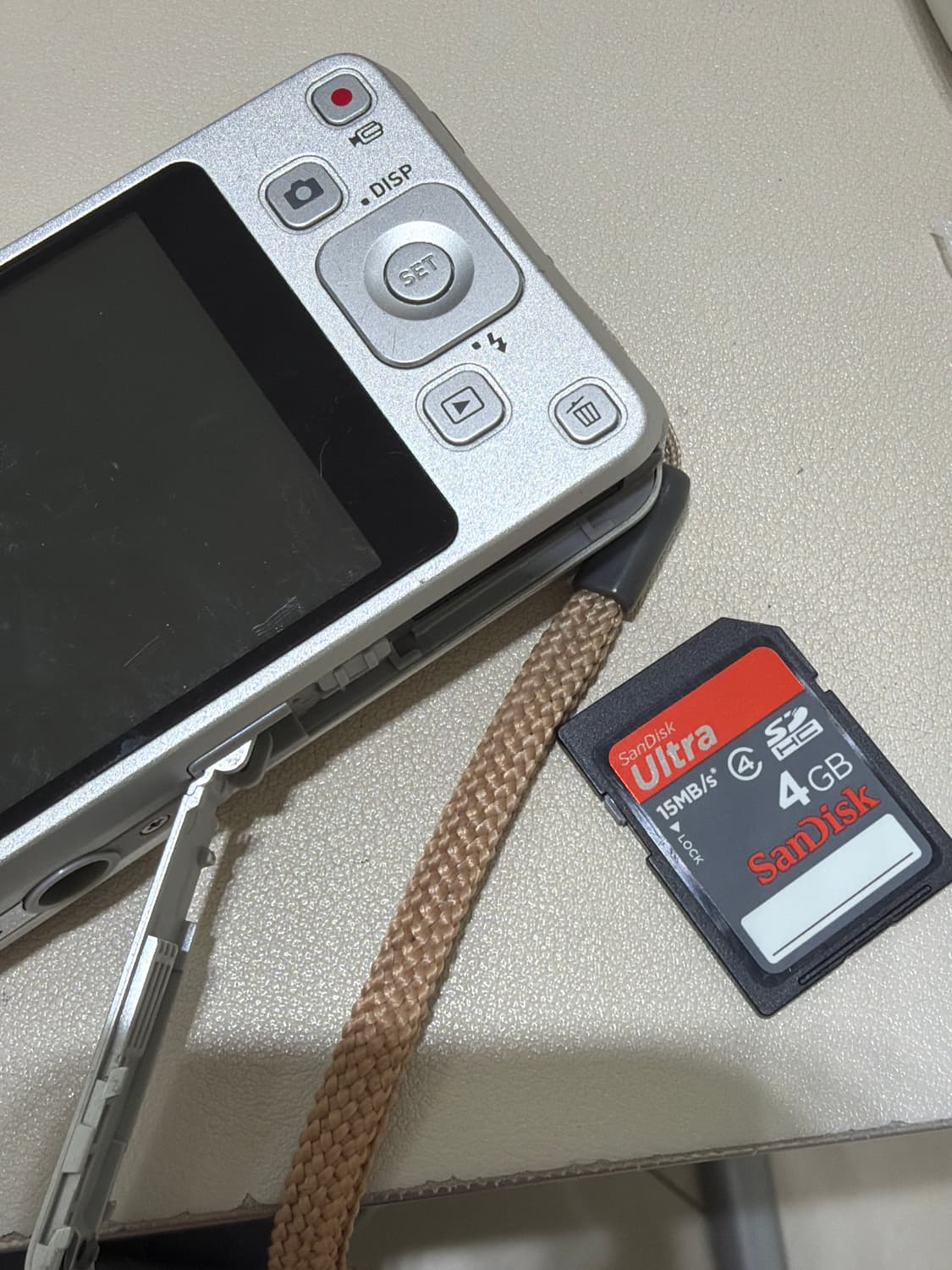 카시오 엑슬림 EX-Z800 실버 색상 빈티지 디카 상품이미지7