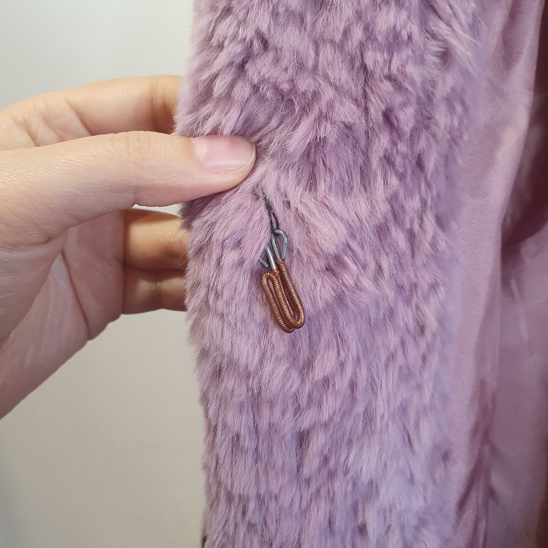 퍼플 래빗퍼 자켓 상품이미지5
