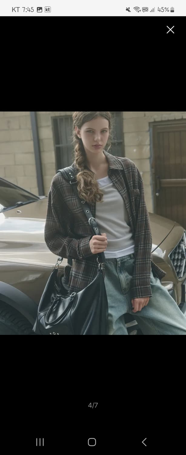 보부상 레더리 보스턴 버킷 토트 크로스백 상품이미지1