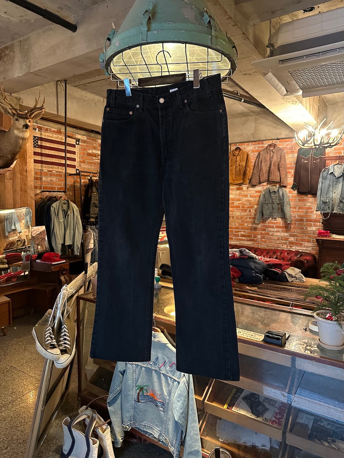 USA 빈티지 리바이스 517 부츠컷 데님 팬츠 상품이미지1