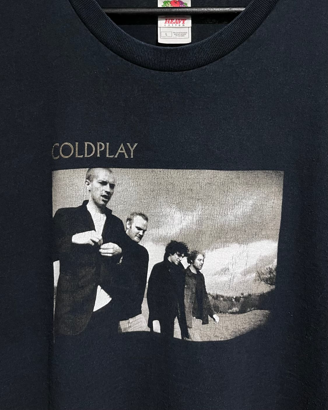 빈티지 00s 2002 Coldplay 콜드플레이 밴드 티셔츠 상품이미지2