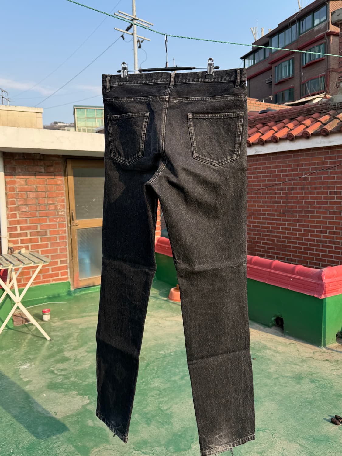 아페쎄 흑청 데님 상품이미지5