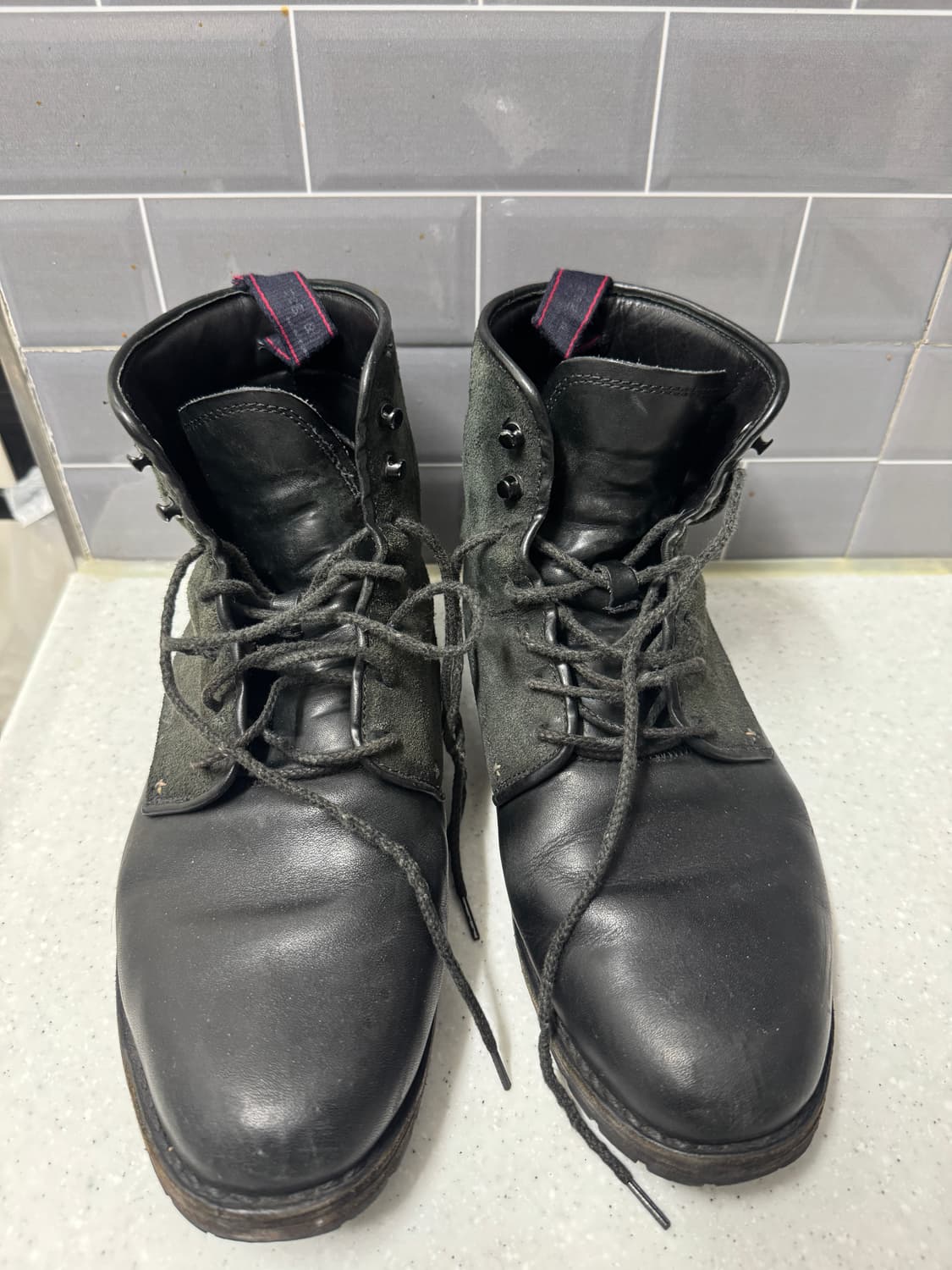 랙앤본 하이탑 부츠 상품이미지2