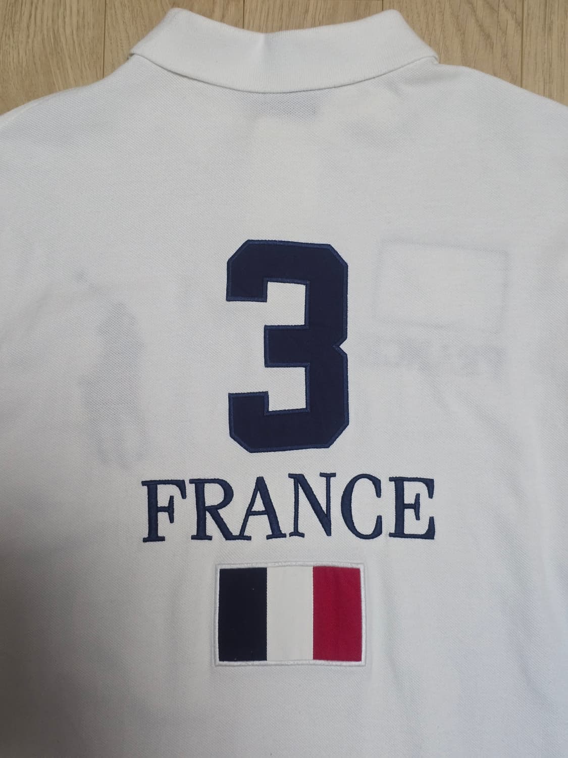 폴로 빅포니 프랑스 치프키프 화이트 긴팔 카라티 M 상품이미지5