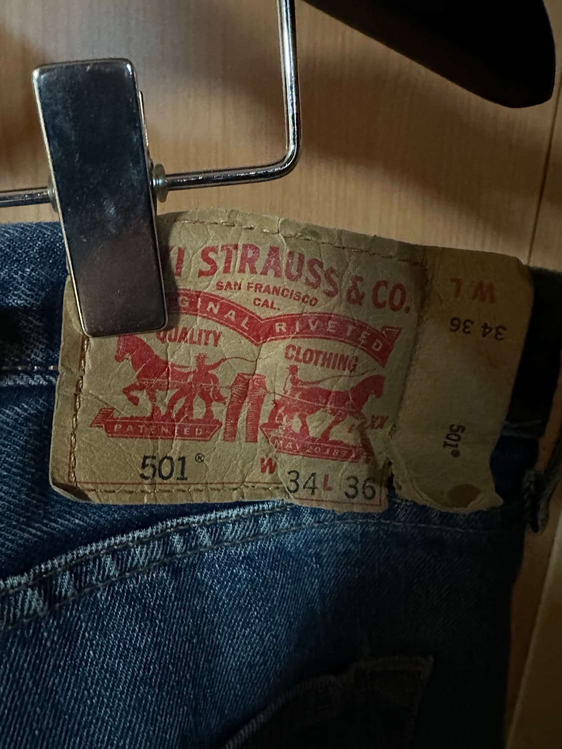 Levis 501 중청 상품이미지2
