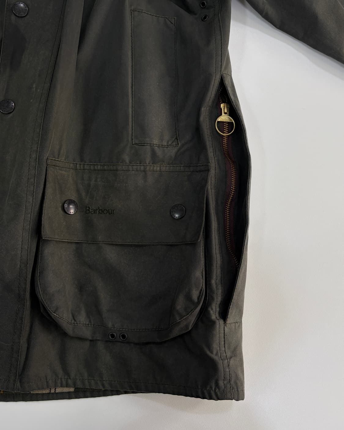 [M]바버 Barbour 뷰포트 빈티지 왁스 자켓 상품이미지7