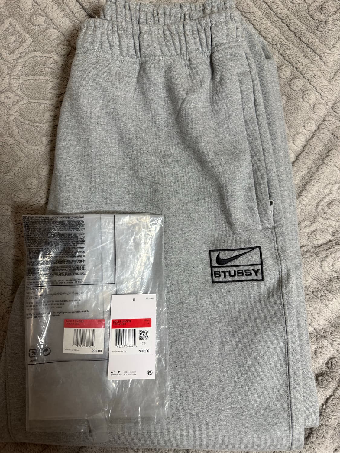 나이키 스투시 스웻팬츠 L 새상품 상품이미지1
