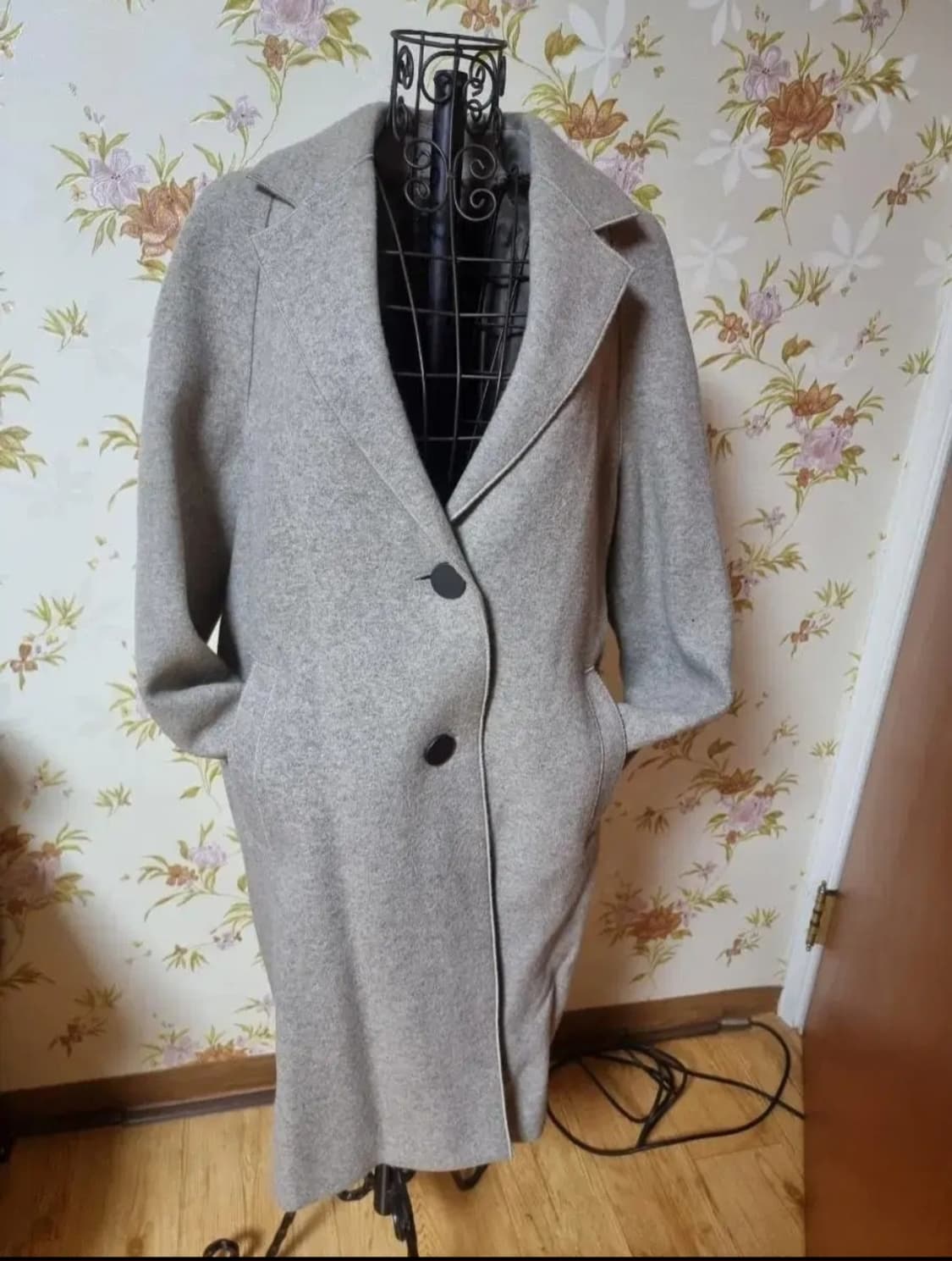 나이스클랍 울 코트 55~66 (가단53 / 총장92) 상품이미지1