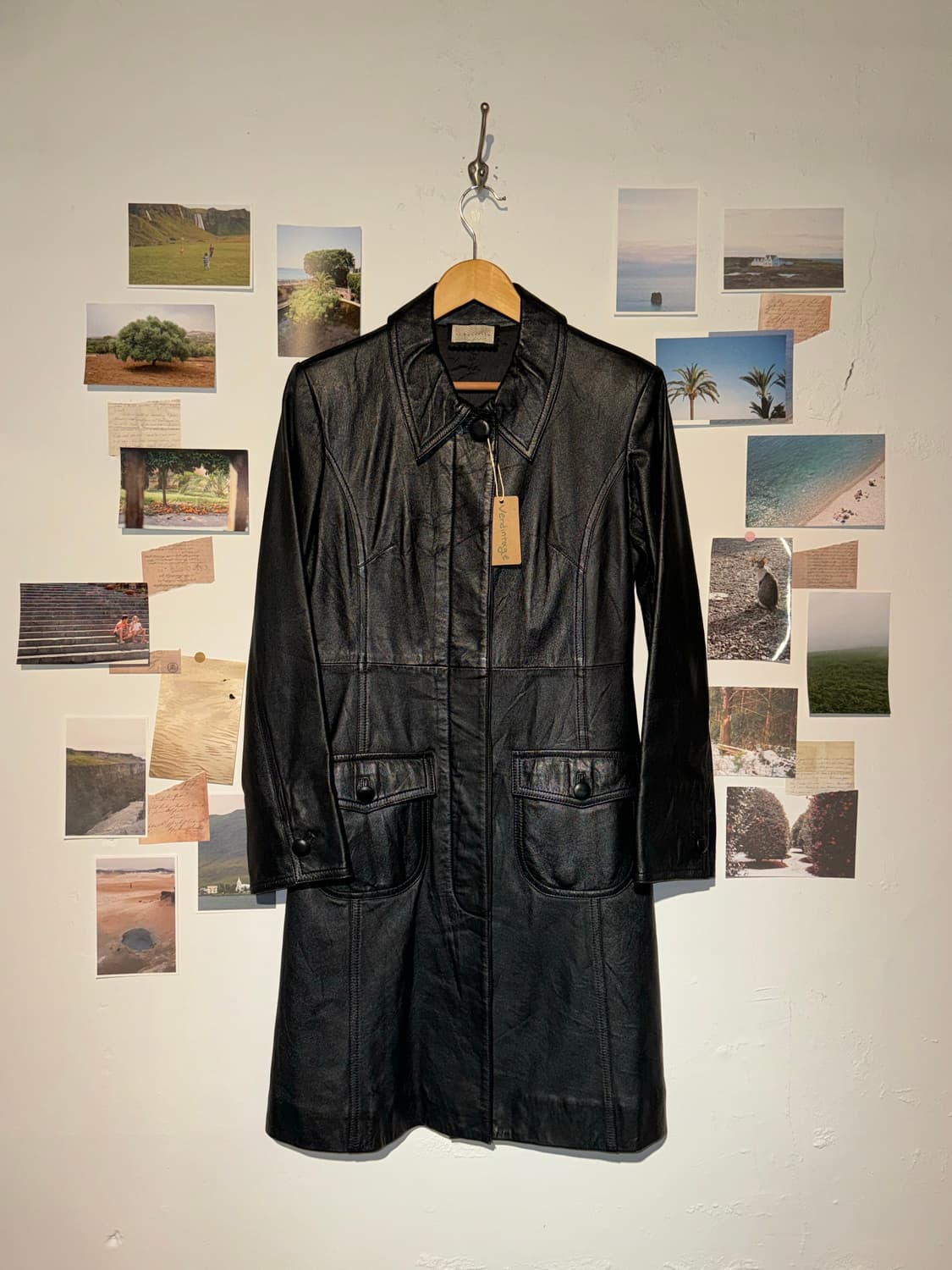 양가죽 롱코트 상품이미지1