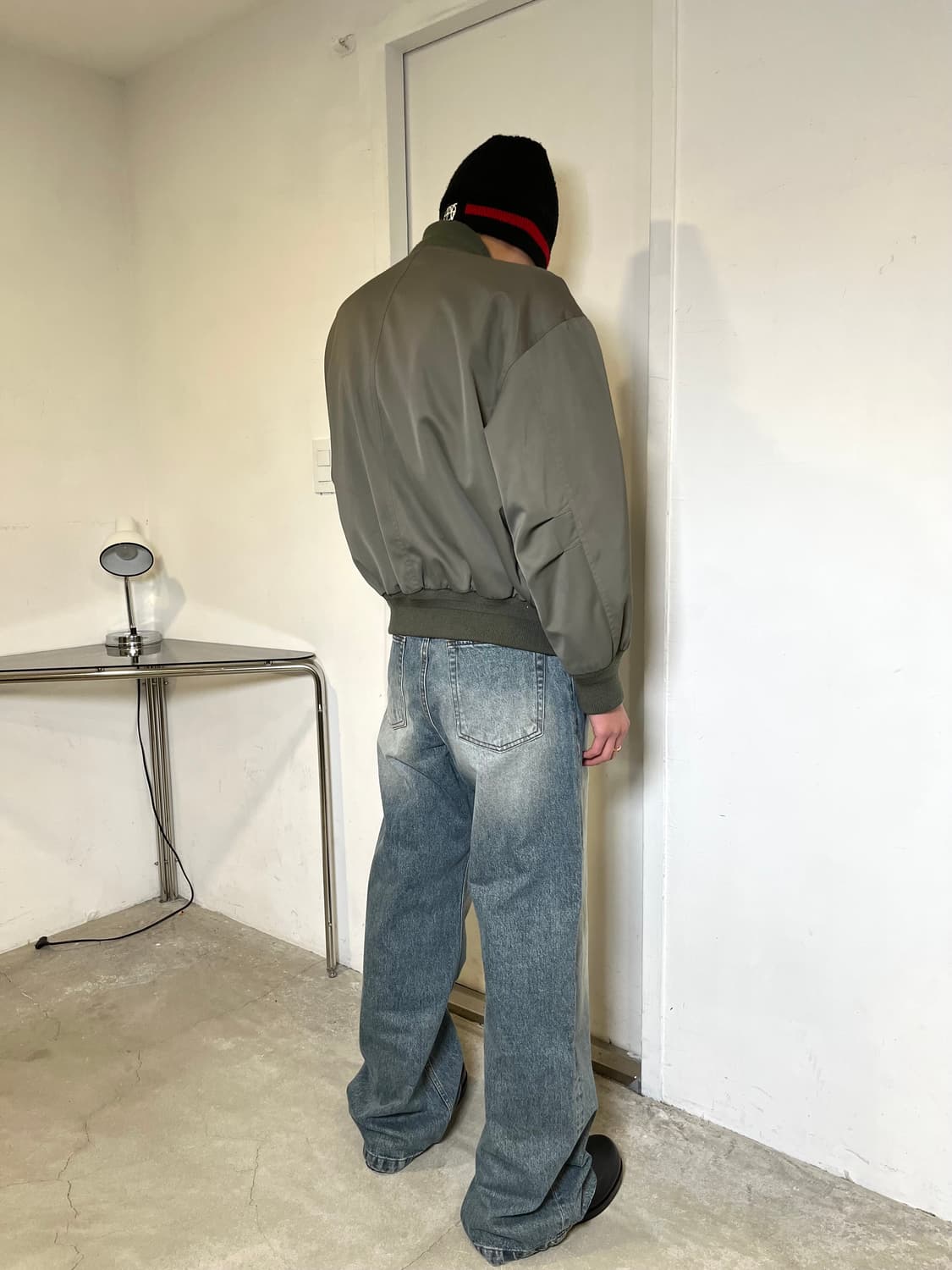 Ma-1 Type Crop Bomber Jacket 상품이미지4