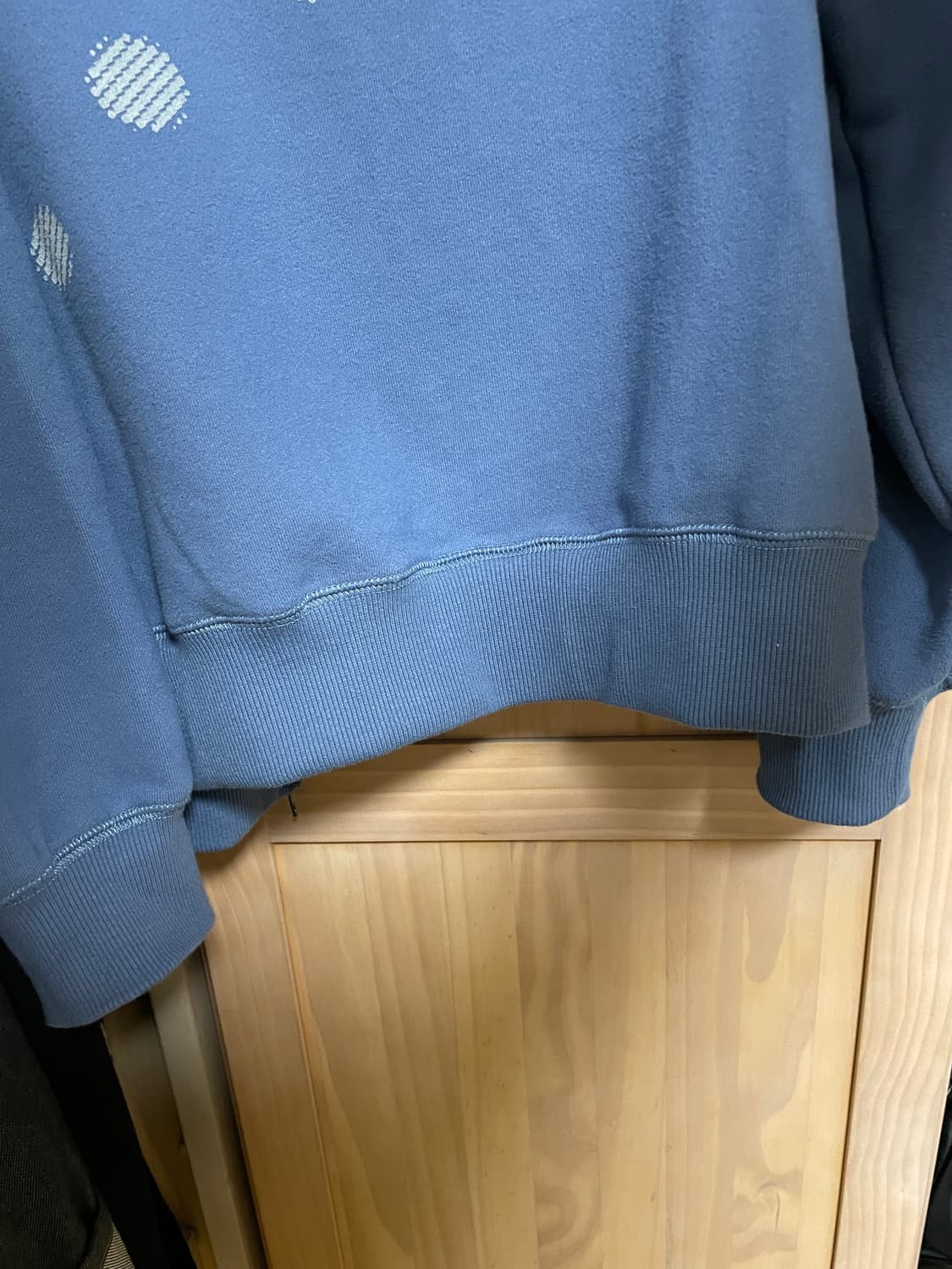 (택O새상품) 테켓 닷 컴 후드 집업 더스티 블루 M 상품이미지6