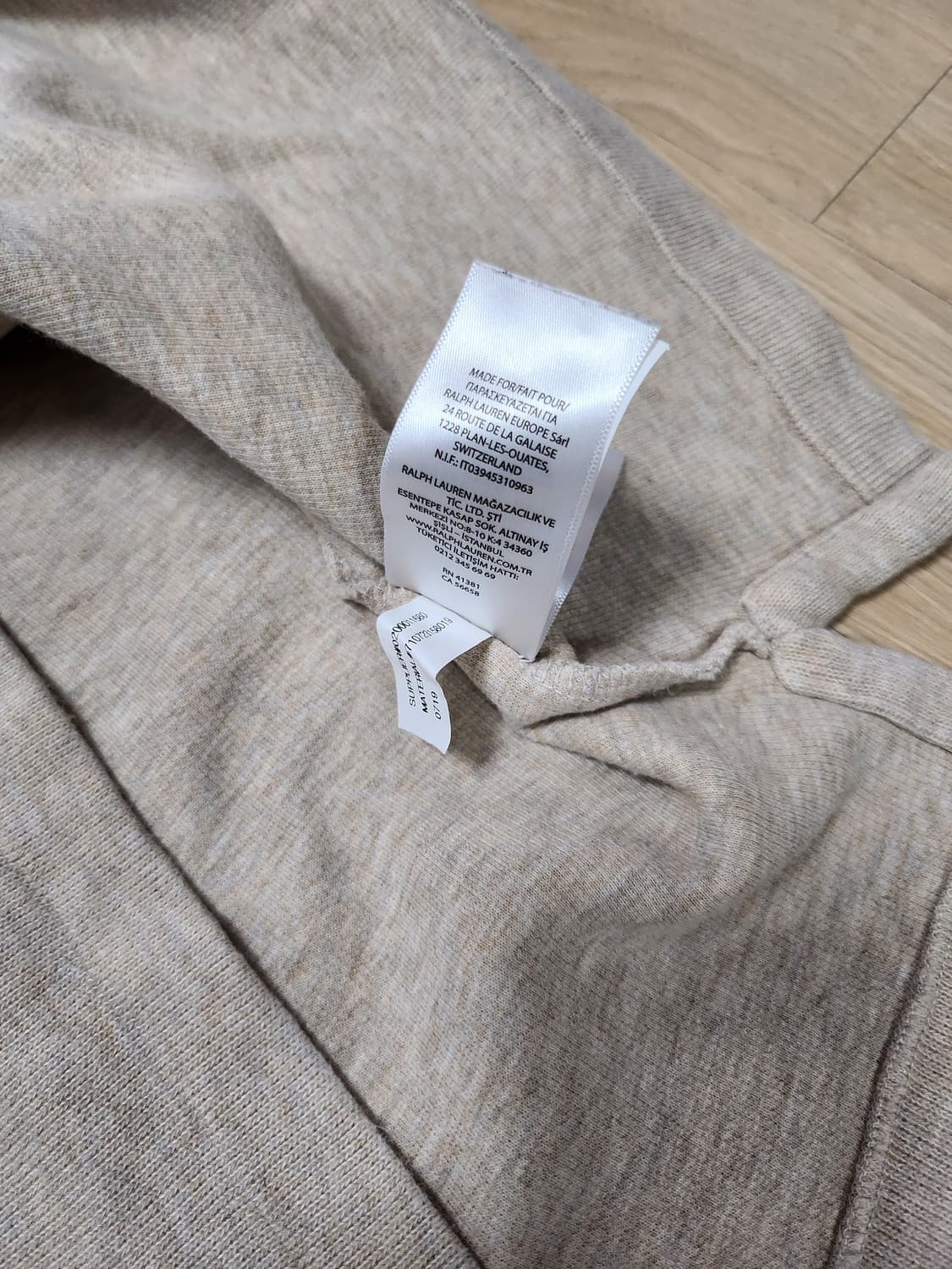 폴로랄프로렌 하프집업티셔츠 (XL 상품이미지6