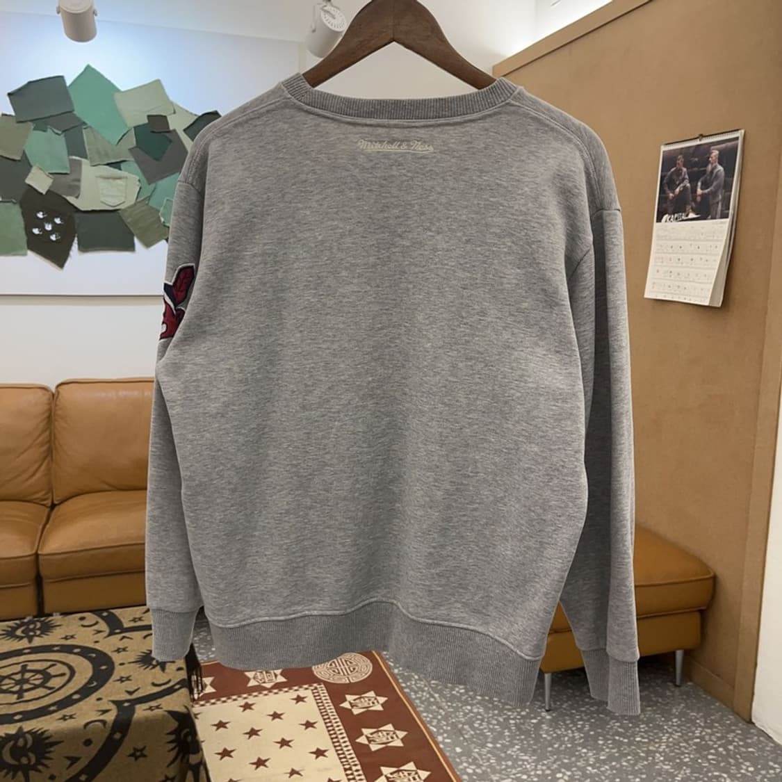 미첼앤네스 인디애나 올드스쿨 약기모 맨투맨 M C08724 상품이미지4