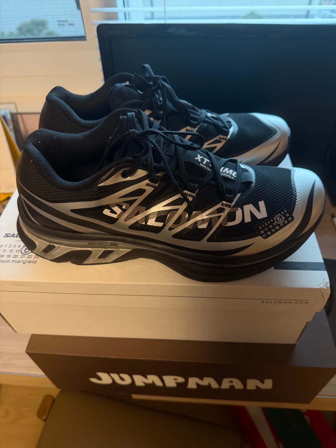 살로몬 x MM6 메종 마르지엘라 XT-MM6 블랙 상품이미지5