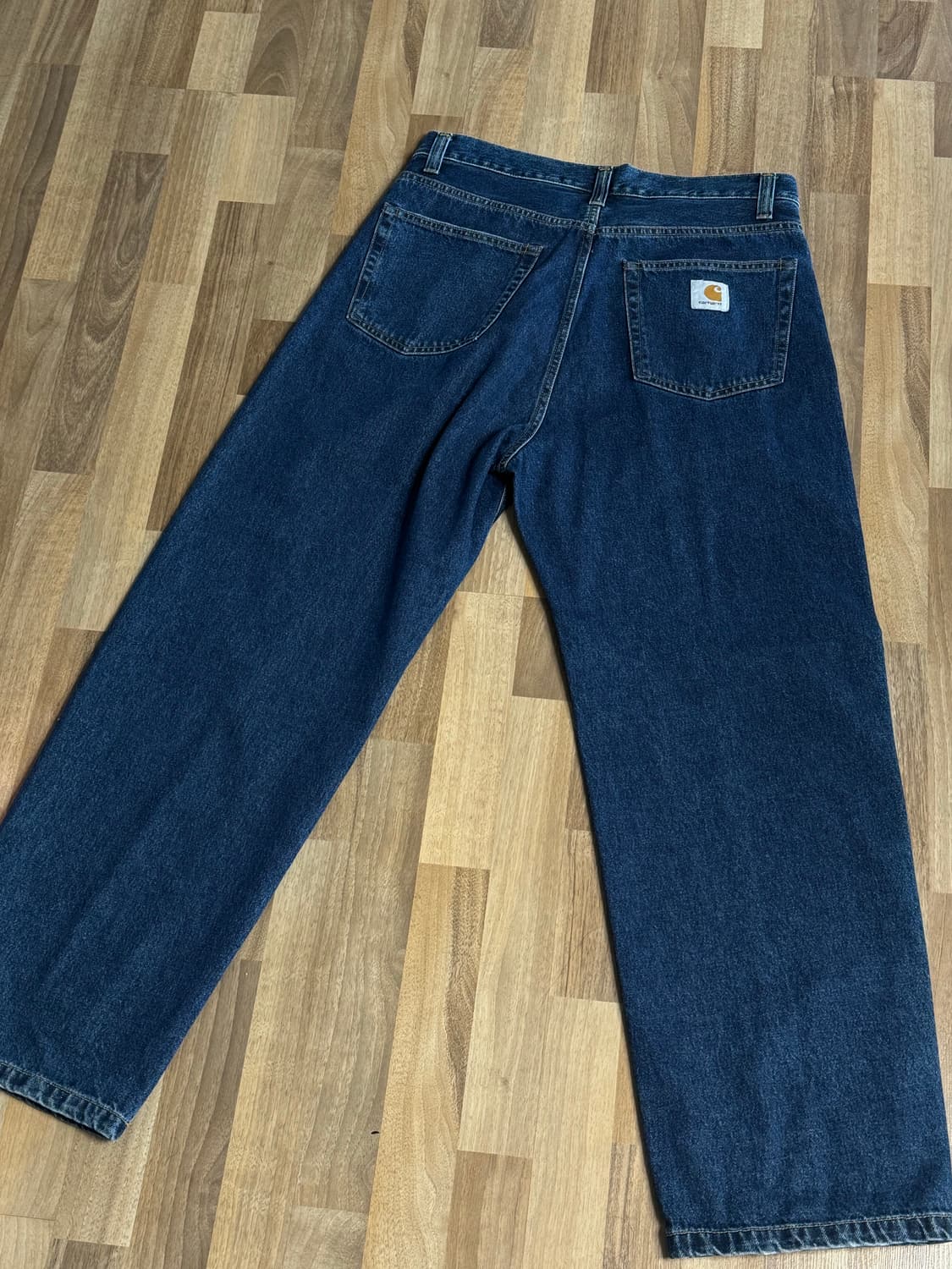 (31)칼하트 wip 브랜든 팬츠 블루 스톤 워시드 새상품 상품이미지3