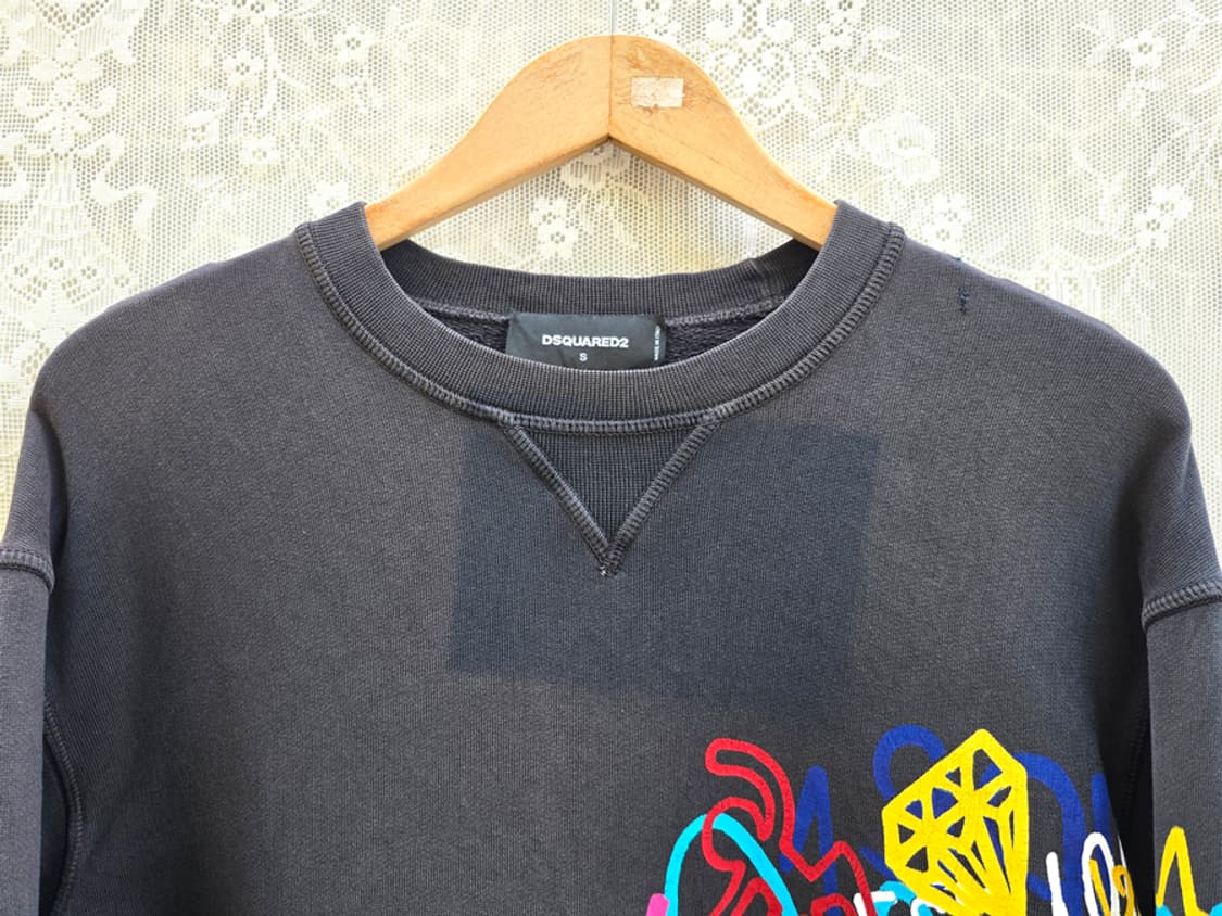 디스퀘어드2 그래피티 맨투맨 (made in italy) 상품이미지3
