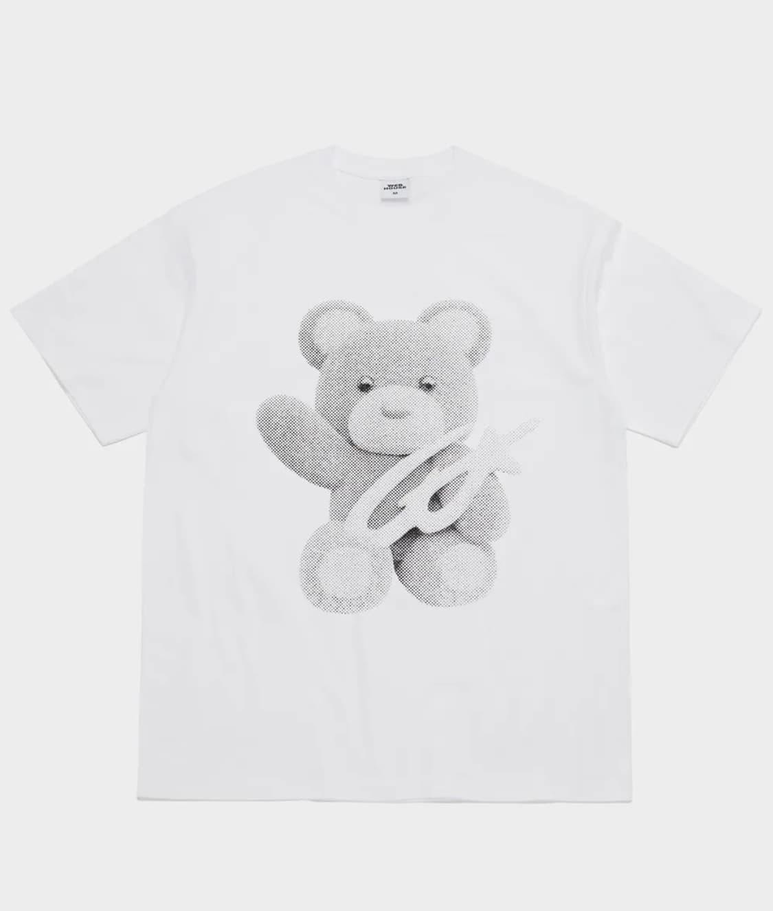 웹하우스 테디 심볼 티 화이트 상품이미지1